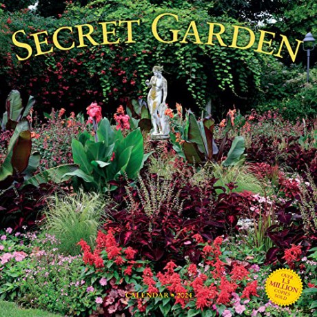 Secret Garden Wall Calendar 2024: A Meditative Calendar That Unites the Gardener's Mind, Body, and Spirit - Workman Calendars [KALENDARZ]