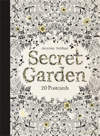 Secret Garden: 20 Postcards - Johanna Basford [KSIĄŻKA]