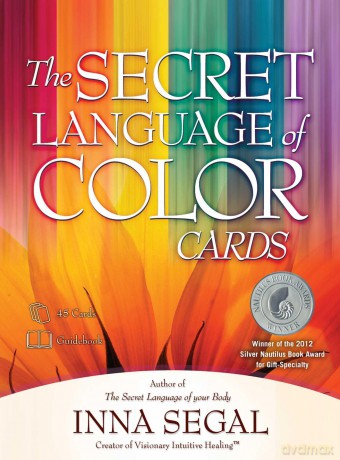 Secret Language of Color Cards: 45 full colour cards and guidebook - Inna Segal [KSIĄŻKA]