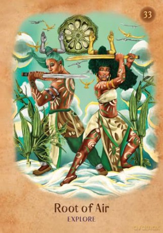 Secrets of the Ancestors Oracle: A 45-Card Deck and Guidebook for Connecting to Your Family Lineage, Exploring Modern Ancestral Veneration, and Revealing Divine Guidance - Abiola Abrams [KSIĄŻKA]
