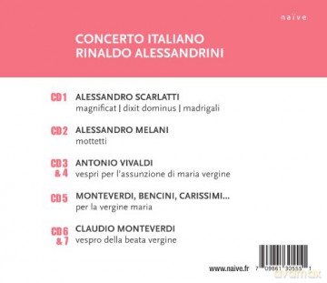 Rinaldo Alessandrini: Magnificat [7CD]
