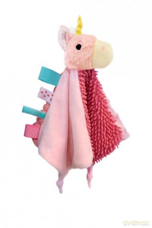 Sensory Snuggables Unicorn Blankie - Make Believe Ideas [KSIĄŻKA]