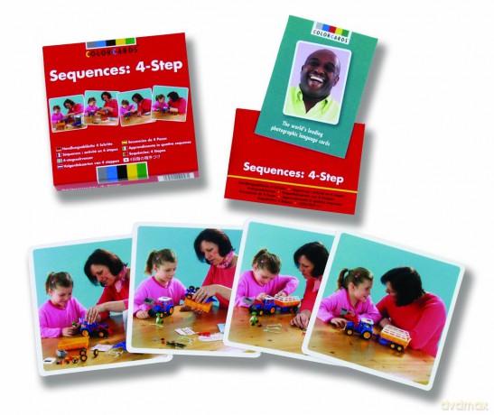 Sequences: Colorcards: 4-step - Speechmark [KSIĄŻKA]