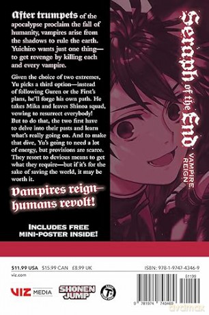 Seraph of the End, Vol. 29: Vampire Reign: Volume 29 - Takaya Kagami [KOMIKS]