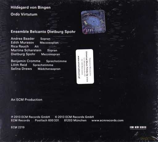 Hildegard Von Bingen: Ordo Virtutum [CD]