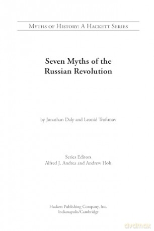 Seven Myths of the Russian Revolution (Myths of History: A Hackett Series) - Jonathan Daly [KSIĄŻKA]