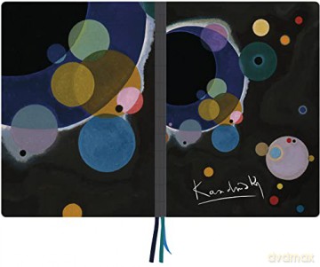 Several Circles, Vasily Kandinsky A4 Notebook - Vasily Kandinsky [KSIĄŻKA]