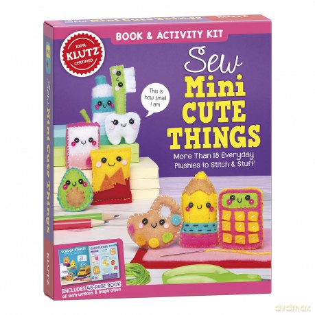 Sew Mini Cute Things (Klutz) - Editors of Klutz [KSIĄŻKA]