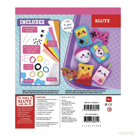 Sew Mini Cute Things (Klutz) - Editors of Klutz [KSIĄŻKA]