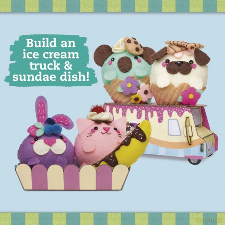 Sew Your Own Ice Cream Animals (Klutz) - Editors of Klutz [KSIĄŻKA]