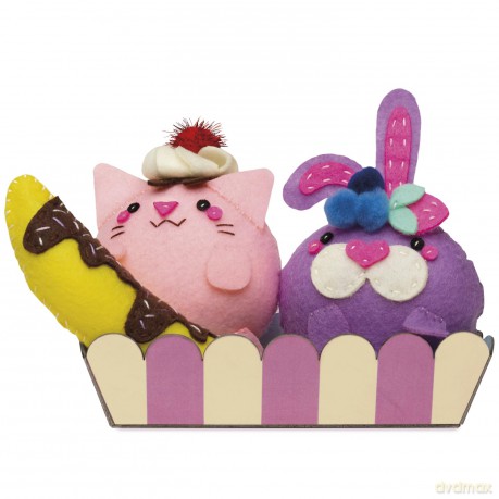 Sew Your Own Ice Cream Animals (Klutz) - Editors of Klutz [KSIĄŻKA]