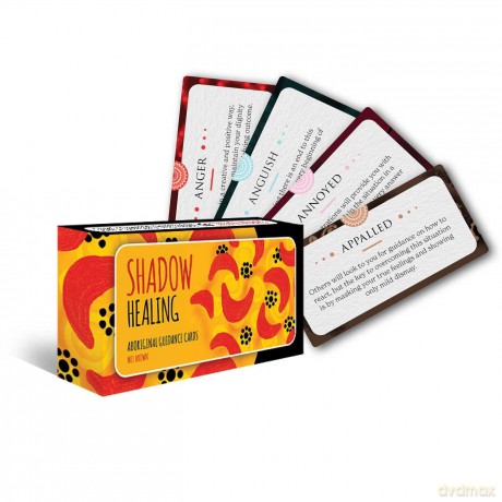 Shadow Healing: Aboriginal Guidance Cards (Mini Inspiration Cards) - Mel Brown [KSIĄŻKA]