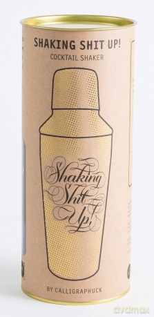 Shaking Shit Up Cocktail Shaker - Calligraphuck [KSIĄŻKA]