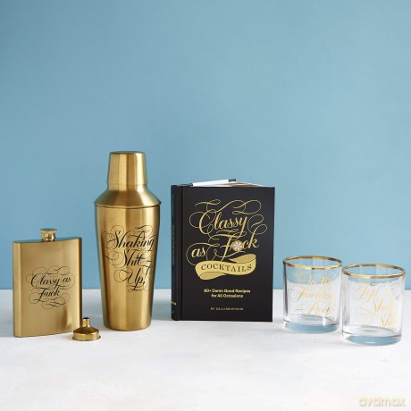 Shaking Shit Up Cocktail Shaker - Calligraphuck [KSIĄŻKA]