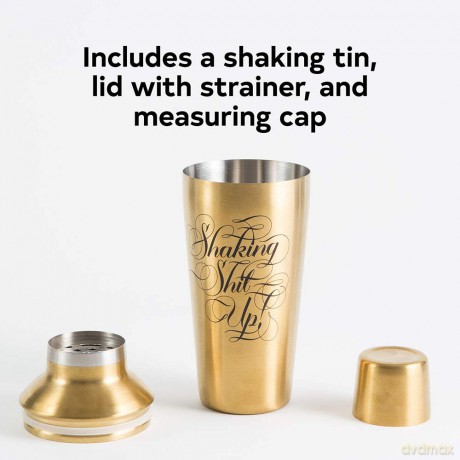 Shaking Shit Up Cocktail Shaker - Calligraphuck [KSIĄŻKA]