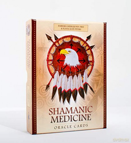 Shamanic Medicine Oracle Cards - Barbara Meiklejohn-Free [KSIĄŻKA]