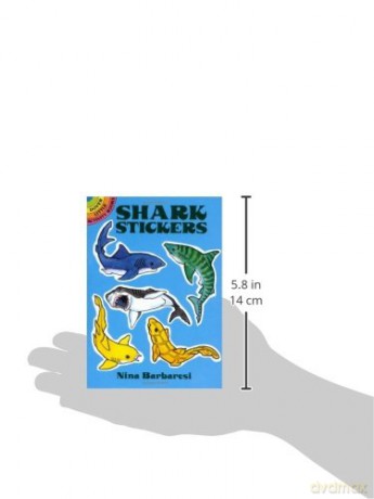 Shark Stickers (Little Activity Books) - Michellejoy Hughes [KSIĄŻKA]