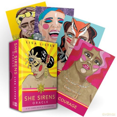SHE Sirens Oracle: A 42-Card Deck and Guidebook - Lisa Lister [KSIĄŻKA]