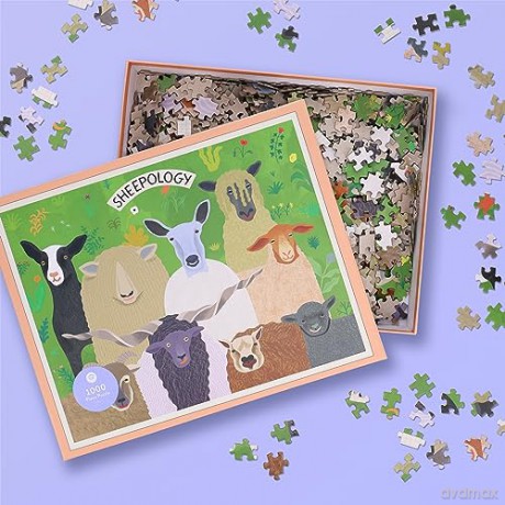 Sheepology 1000-Piece Puzzle - Princeton Architectural Press [PUZZLE]