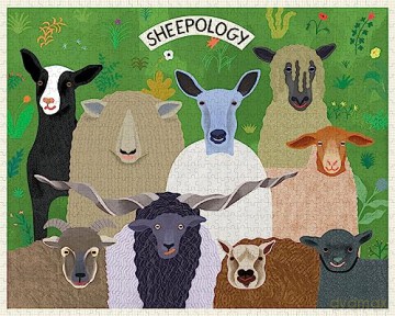 Sheepology 1000-Piece Puzzle - Princeton Architectural Press [PUZZLE]