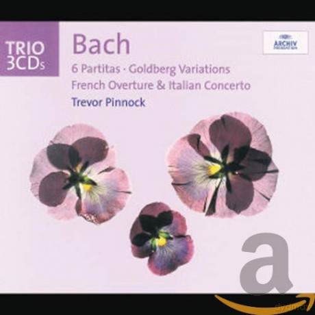 Pinnock +: Bach Harpsichord Works [3CD]