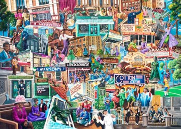 Sheila Bridges: Harlem 1,000-Piece Puzzle - Sheila Bridges [KSIĄŻKA]