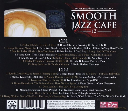 Smooth Jazz Cafe vol.13 - Marek Niedźwiecki Zaprasza [2CD]