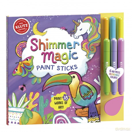 Shimmer Magic Paint Sticks (Klutz) - Editors of Klutz [KSIĄŻKA]