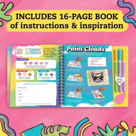 Shimmer Magic Paint Sticks (Klutz) - Editors of Klutz [KSIĄŻKA]