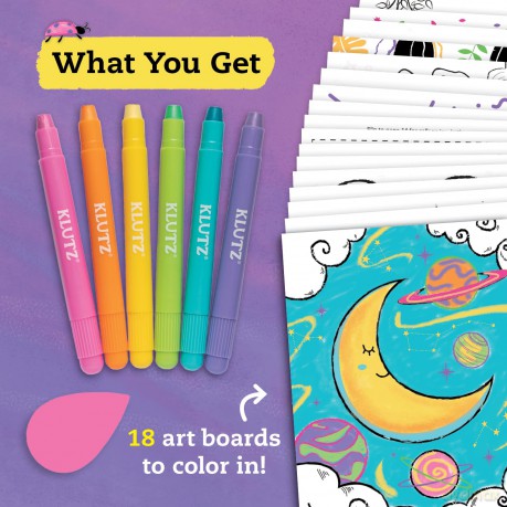 Shimmer Magic Paint Sticks (Klutz) - Editors of Klutz [KSIĄŻKA]