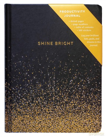 Shine Bright Productivity Journal - Chronicle Books [KALENDARZ]