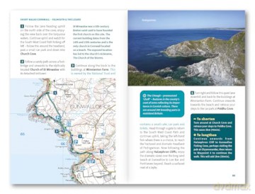 Short Walks in Cornwall: Falmouth and the Lizard - Phil Turner [KSIĄŻKA]