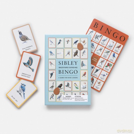 Sibley Backyard Birding Bingo: A Game for Bird Lovers: Board Games (Sibley Birds) - David Allen Sibley [KSIĄŻKA]