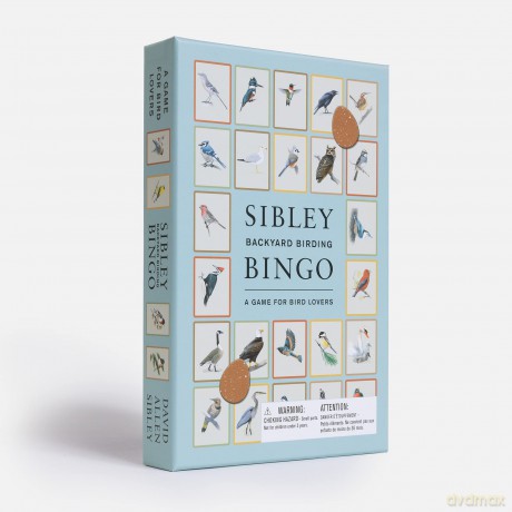 Sibley Backyard Birding Bingo: A Game for Bird Lovers: Board Games (Sibley Birds) - David Allen Sibley [KSIĄŻKA]