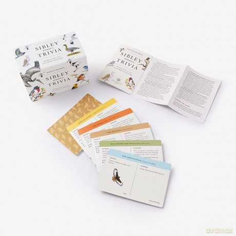 Sibley Birder's Trivia: A Card Game: 400 Questions to Test Every Birder's Knowledge (Ultimate Trivia Card Games) - David Allen Sibley [KSIĄŻKA]