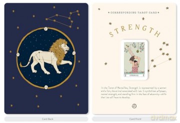 Signs of the Zodiac Card Deck: 50 Cards to Discover Your Celestial Path - Carlota Santos [KSIĄŻKA]