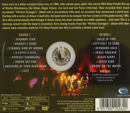 Deep Purple: Perfect Strangers Live [2CD]+[DVD]