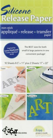 Silicone Release Paper: Non-Stick Appliqué - Release - Transfer Paper [KSIĄŻKA]