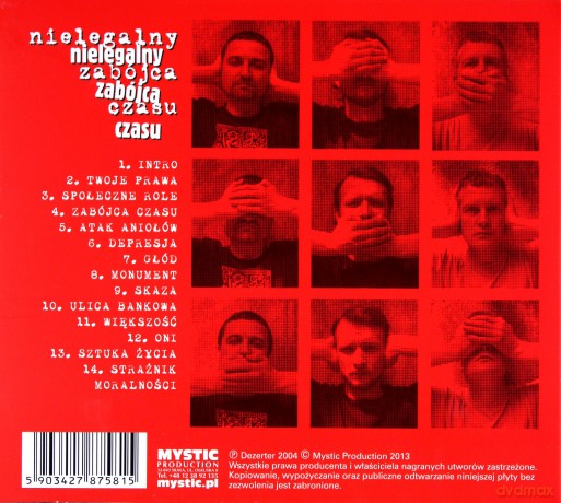 Dezerter: Nielegalny Zabójca Czasu (digipack) [CD]