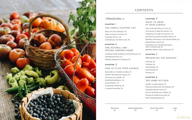 Simple Country Living: Techniques, Recipes, and Wisdom for the Garden, Kitchen, and Beyond - Annette Thurmon [KSIĄŻKA]