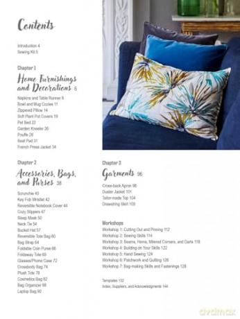 Simple Machine Sewing: 30 step-by-step projects: A beginner's guide to making home accessories, bags, clothes, and more - Angela Pressley [KSIĄŻKA]