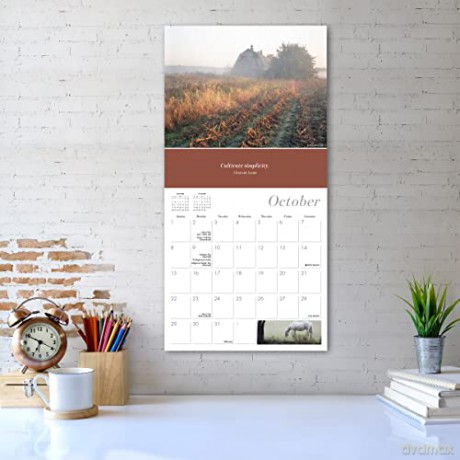 Simplicity September 2022-December 2023 Calendar: Inspirations for a Simpler Life (WALL 16 MONTH) - Deborah Dewit [KALENDARZ]