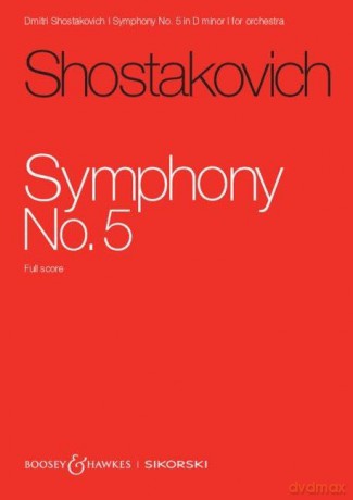 Sinfonie Nr. 5: op. 47. Orchester. Studienpartitur. - Dmitrij Schostakowitsch [KSIĄŻKA]