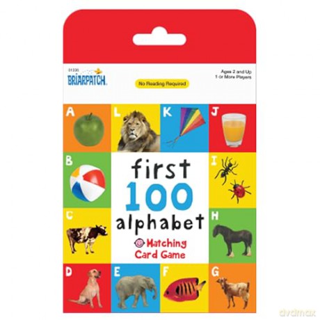 Sinoeem First 100 Words Alphabet Card Game [KSIĄŻKA]
