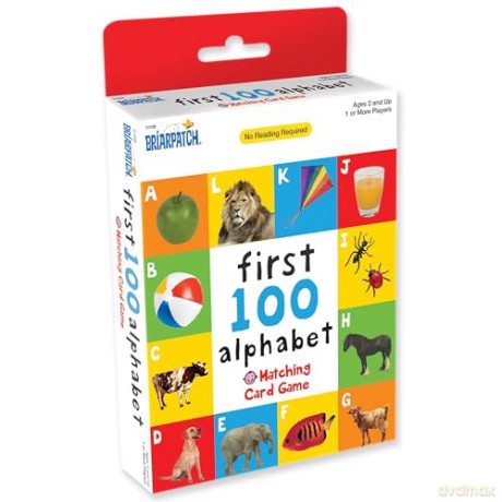 Sinoeem First 100 Words Alphabet Card Game [KSIĄŻKA]