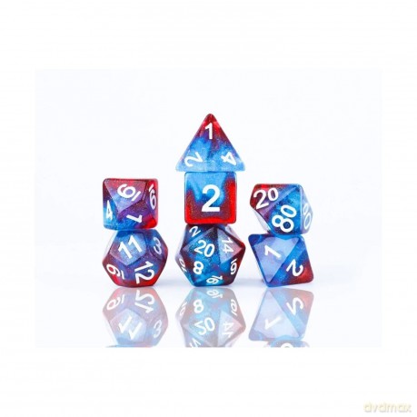 Sirius Dice Celestial Starry Skies Dice Set of 7 [KSIĄŻKA]