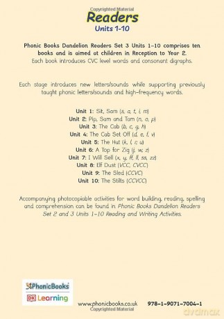 Sit Sam Set 3 (Dandelion Readers) - Tamar Reis-Frankfort [KSIĄŻKA]