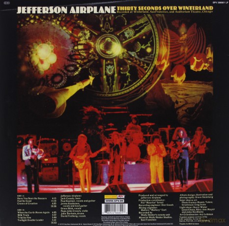 Jefferson Airplane: Thirty Seconds Over Winterland [WINYL]
