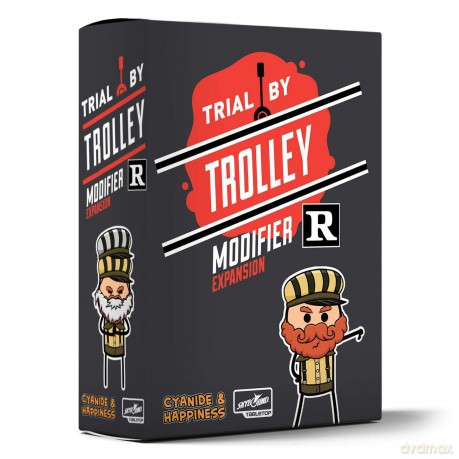 Skybound Games - Trial by Trolley: R Rated Modifier Expansion - Board Game [KSIĄŻKA]