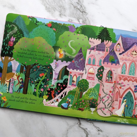 Sleeping Beauty (Fairy Tale Die-Cut Board Book) - Sara Ugolotti [KSIĄŻKA]